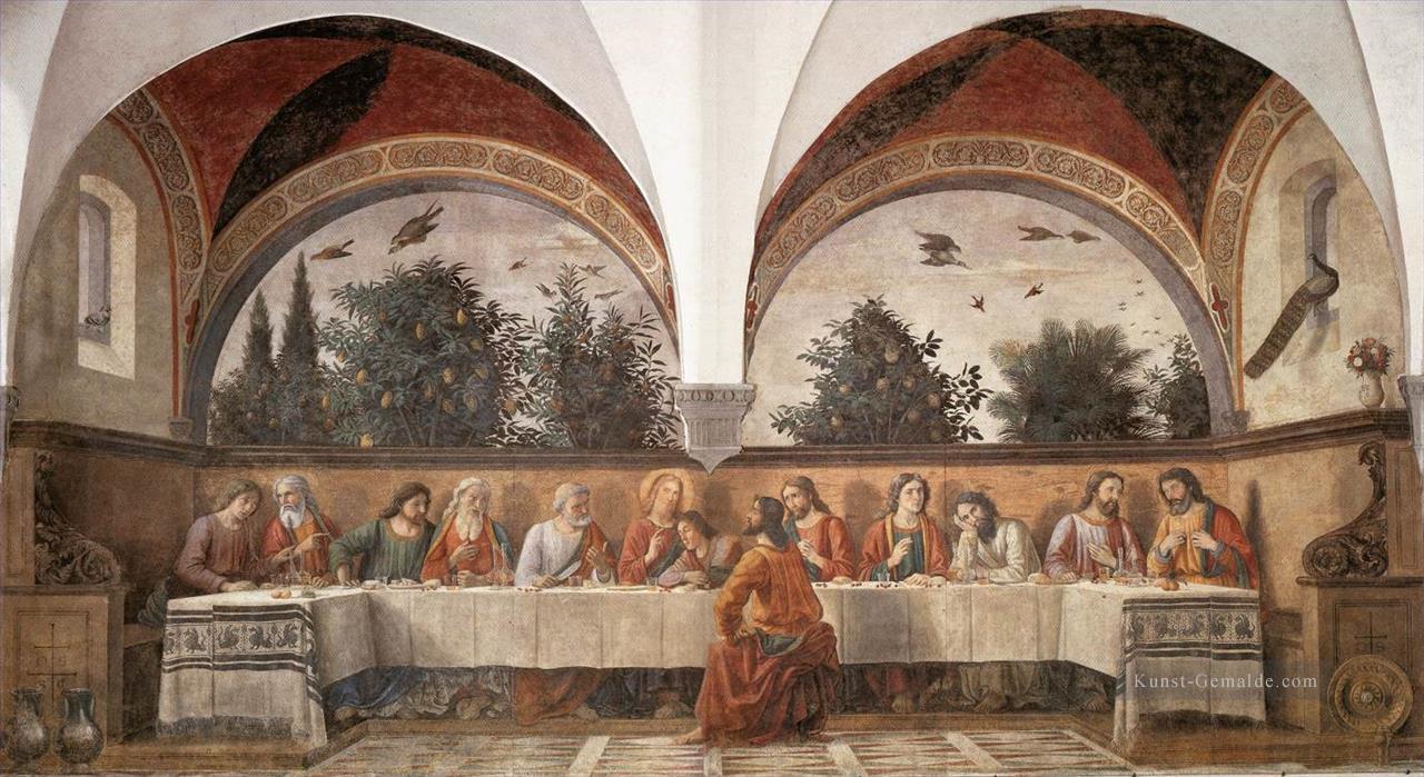 letzte super 1480 Florenz Renaissance Domenico Ghirlandaio Ölgemälde